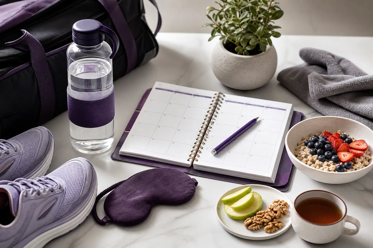 Lifestyle habits and consistency coaching